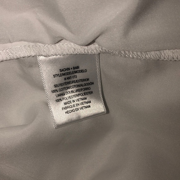 Moulinette Souers white eyelet skirt NWOT size 2 - Picture 8 of 8